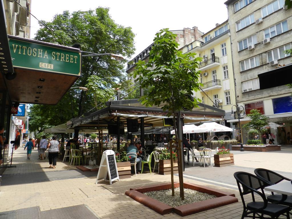 Central Hotel Sofía Exterior foto